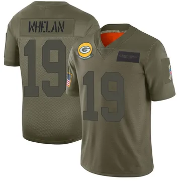 Men's Daniel Whelan Green Bay Packers Limited Camo 2019 Salute to Service Jersey