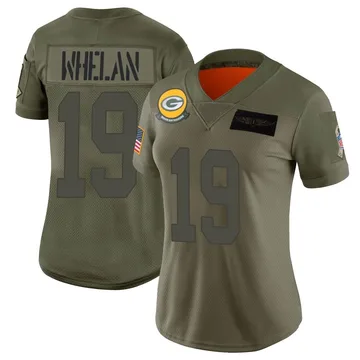 Women's Daniel Whelan Green Bay Packers Limited Camo 2019 Salute to Service Jersey