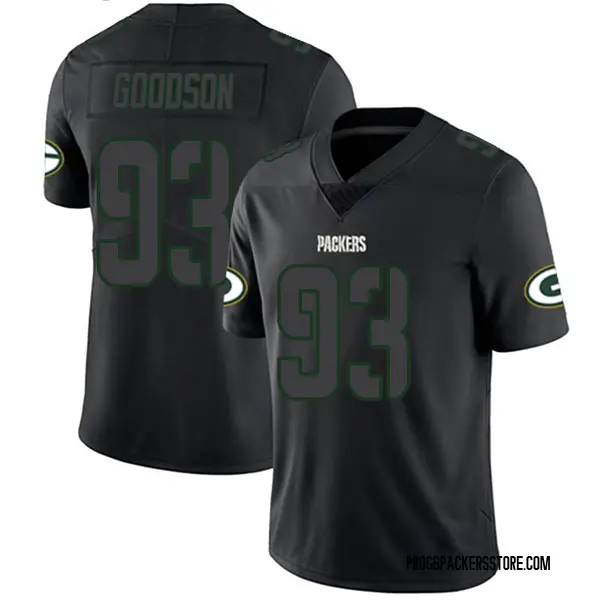 black green bay packers jersey